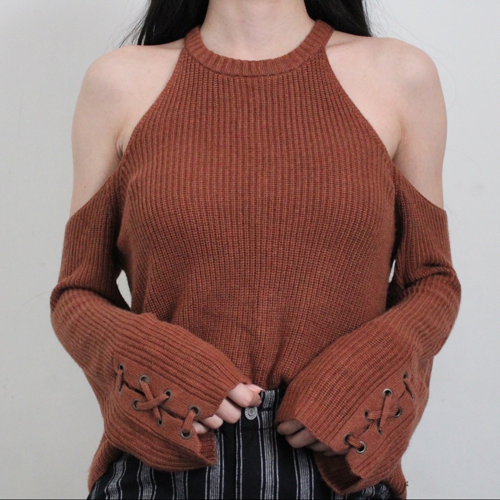 Rust sweater